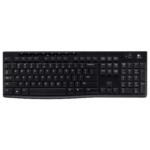 Беспроводная клавиатура Logitech Wireless K270 920-003757 (Black)