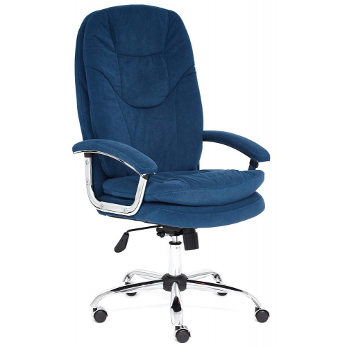 Офисное кресло Tetchair Softy Lux (Blue Flock)
