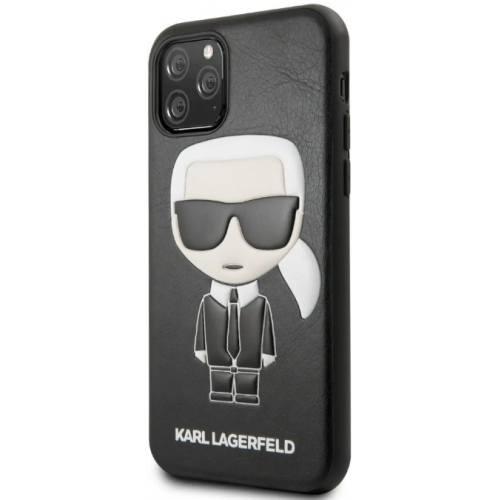 Чехол Karl Lagerfeld PU Leather Iconik (KLHCN58IKPUBK) для iPhone 11 Pro (Black)