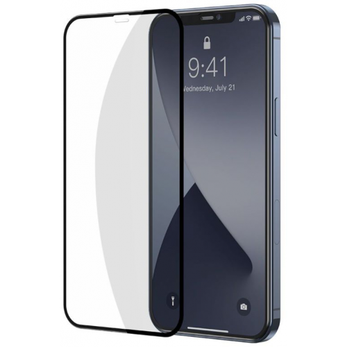Защитное стекло Baseus Full-screen Curved Tempered 0.3mm (SGAPIPH54N-KA01) для iPhone 12 mini (Black)