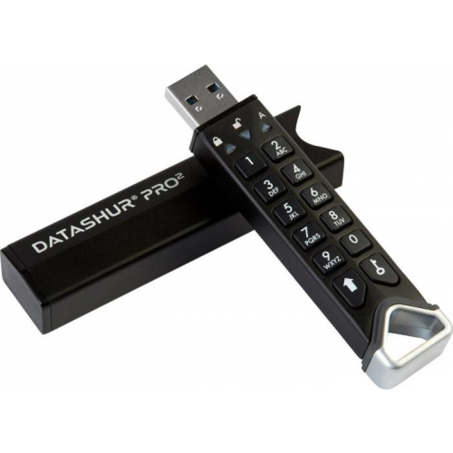 Защищенный USB-накопитель iStorage DatAshur Pro 2 16Gb (Black)