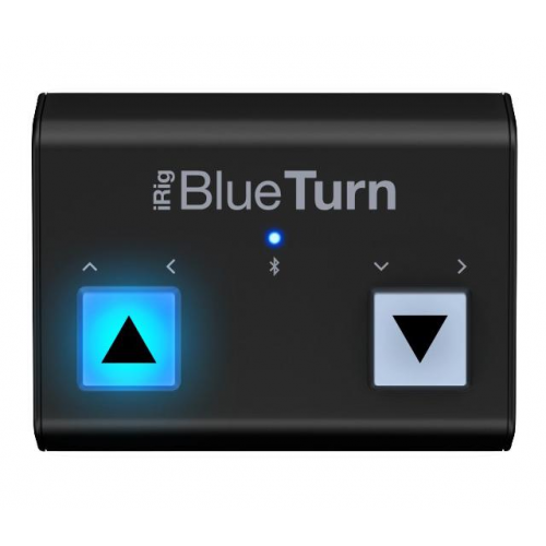 Контроллер IK Multimedia iRig BlueTurn IP-IRIG-BTURN-IN ножной для переключения страниц в браузере (Black)