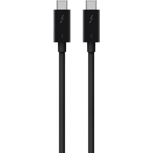Кабель Belkin Thunderbolt 3 (F2CD084bt0.8MBK) USB-C 0.8m (Black)