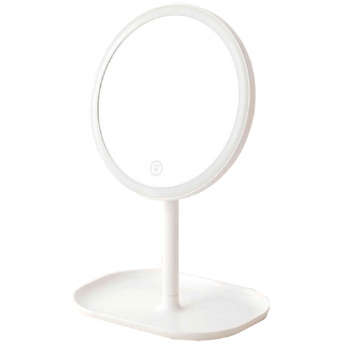 Зеркало косметическое настольное Xiaomi Jordan Judy LED Makeup Mirror (NV529) с подсветкой (White)