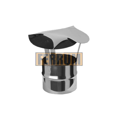 Зонт (из нержавеющей стали 0,5 мм) ф120 Ferrum 31054
