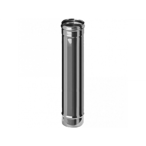 Труба-Дымоход (из нержавеющей стали 0,5 мм) ф130 х0,25м Ferrum 30787