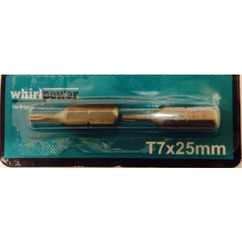 Вставка TORX Т 7 25мм Whirl Power 2717025074