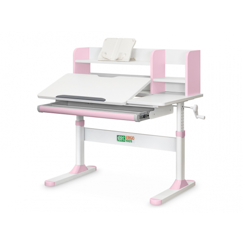 Mealux Детский стол Ergokids TH-330 Pink (арт. TH-330 W/PN)