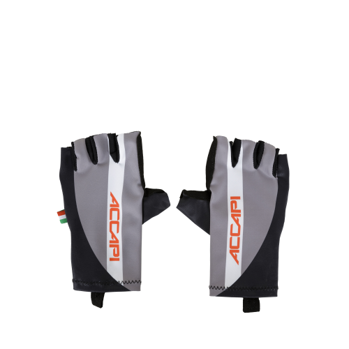 Перчатки Велосипедные Accapi Fingerless Cycling Gloves Jr Gray/White