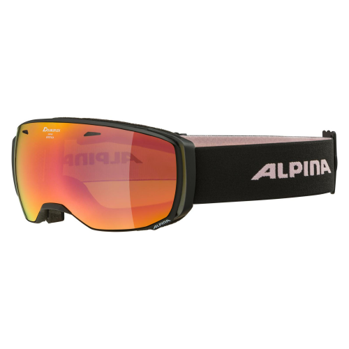 Очки Горнолыжные Alpina 2022-23 Estetica Q-Lite Black-Rose Matt