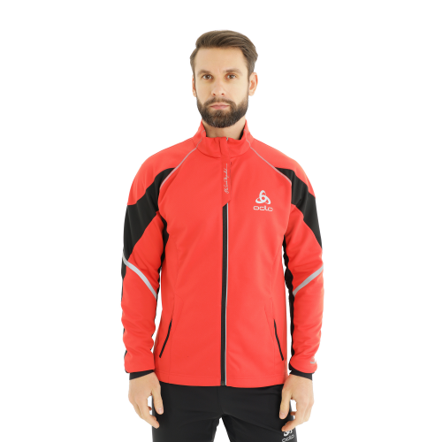 Куртка Odlo Jacket Bjorndalen Fiery Red/Black