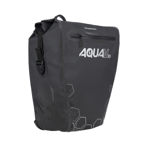 Велосумка Oxford Aqua V 20 Single Qr Pannier Bag Black