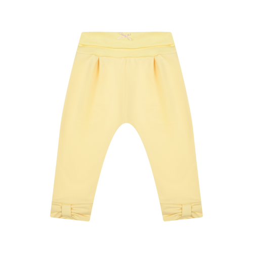 Желтые спортивные брюки с бантами Sanetta fiftyseven