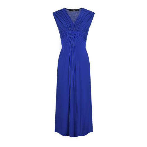 Синее платье с функцией для кормления Pietro Brunelli