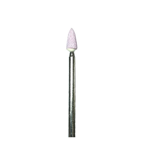 Ice Nova, Корундовая фреза «Цилиндр закругленный» D=3,9 мм, розовая