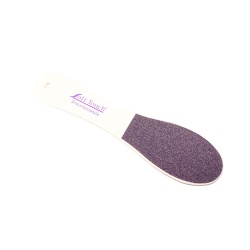 Soft Touch, Пилка для педикюра Gobbler File, розово-фиолетовая, 80/100