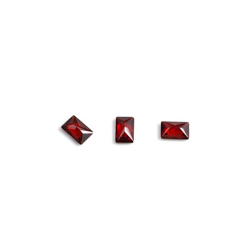 TNL, Кристаллы «Багет» №1, рубиновые, 10 шт