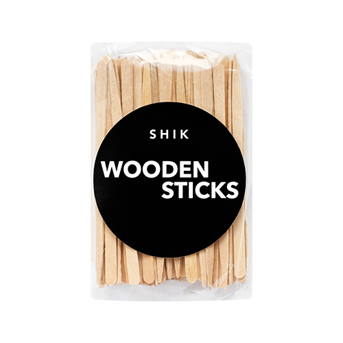 SHIK, Деревянные шпатели для нанесения воска, 100 шт