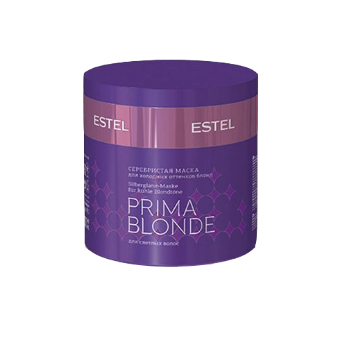 Estel, Серебристая маска Prima Blonde, для холодных оттенков блонд, 300 мл
