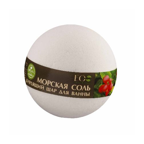 EcoLab, Бурлящий шар для ванны «Ягоды асаи и годжи», 220 г