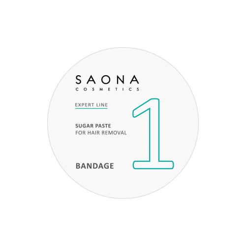 Saona Cosmetics, Сахарная паста для депиляции Bandage, 200 г