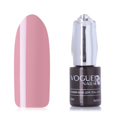 Vogue Nails, База для гель-лака Rubber, beige, 10 мл
