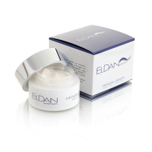Eldan Cosmetics, Ночной крем для лица Cellular Shock, 50 мл