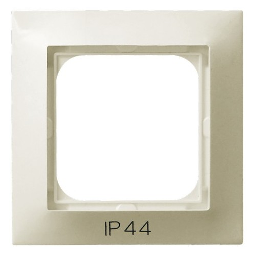  Рамка Ospel Impresja Бежевый 1-постовая для выключателя IP-44 RH-1Y/27
