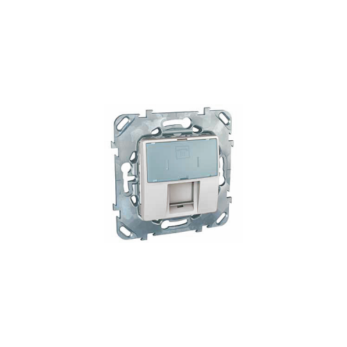  Телефонная розетка 1хRJ12 (6 конт) белый Schneider Electric MGU5.493.18ZD
