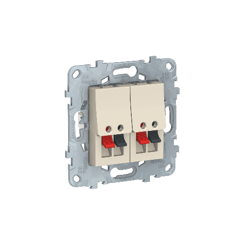  Аудиорозетка двойная, Бежевый Schneider Electric NU548944