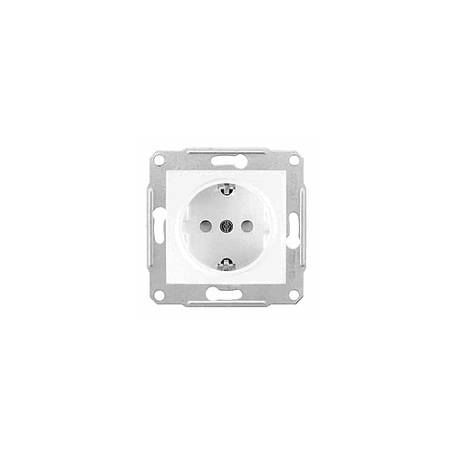  Розетка с\з б\ш, белый Schneider Electric SDN3000521