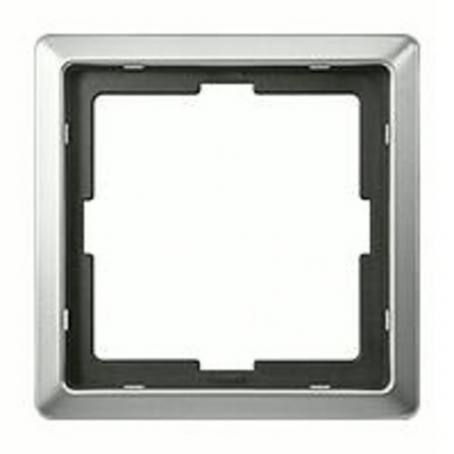  Рамка Artec Сталь 1-постовая Merten MTN481146