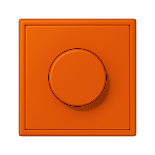  Les Couleurs® Le Corbusier Центральная плата для роторного диммера orange vif Jung LC19404320S