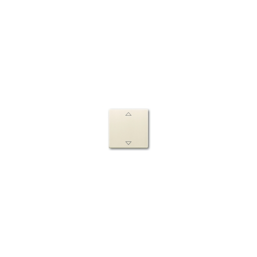  (6430-82-102), Клавиша для механизма электронного выключателя Busch-Jalousiecontrol 6411 U-101, 6411 U/S-101, 6418 U, реле 6402 U, цвет savanne/слоновая кость, ABB 6430-0-0327