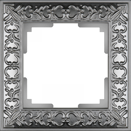  Рамка на 1 пост (матовый хром) Antik Werkel a046425 WL07-Frame-01