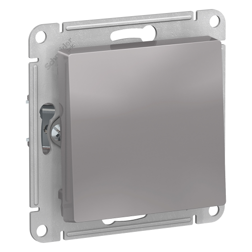  Atlasdesign Выключатель с самовозвратом, сх.1, 10АХ, механизм, Алюминий Schneider Electric ATN000315