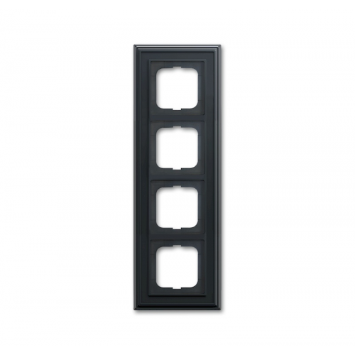  Рамка Dynasty Антрацит 4-постовая ABB 1724-831-500