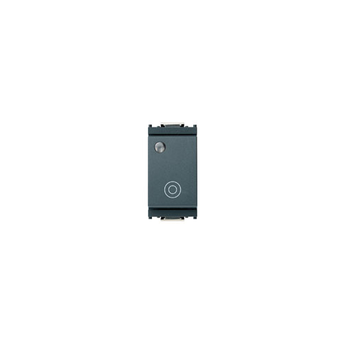  Кнопка 1pno 10a с подсветкой серая Vimar Idea 16090