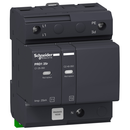  Prd1 25r опн полюс и нейтраль класс 1+2 со сменными картриджами , Schneider Electric 16330