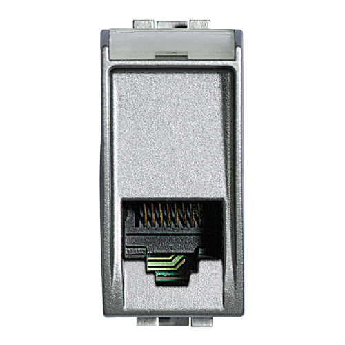  Розетка телефонная, RJ-11, соединение К10, кат. 2 Bticino NT4258/11N