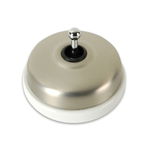  Кнопка (тумблерная)10A-250V, хром Fontini 60312562