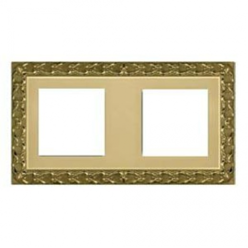  Рамка San Sebastian Bright Gold 2-постовая Fede FD01222OB