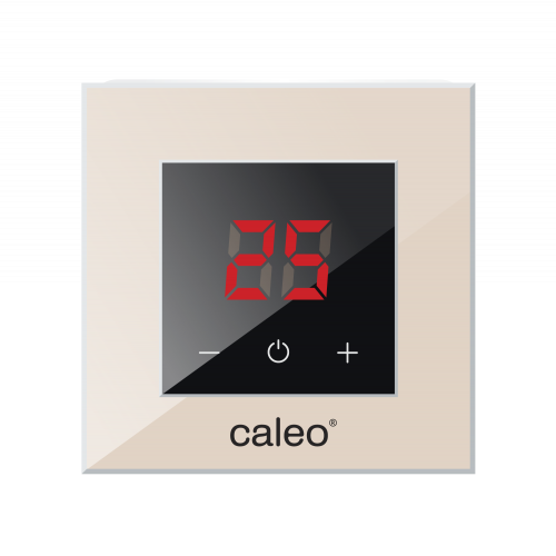 Терморегулятор CALEO NOVA встраиваемый цифровой, 3,5 кВт, бежевый УП-00000354