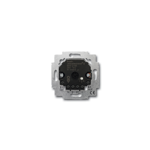  (6411 U-500-101), Механизм электронного выключателя жалюзи Busch-Jalousiecontrol, 3А при cos?=0.5, ABB 6410-0-0378