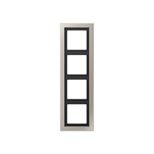  Рамка LS Design Edelstahl 4-постовая Jung ESD2984-L