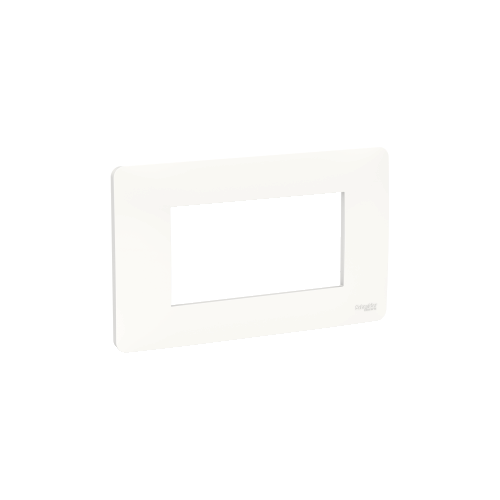  Рамка Unica Modular Белый 4-модульная-постовая Schneider Electric NU210418
