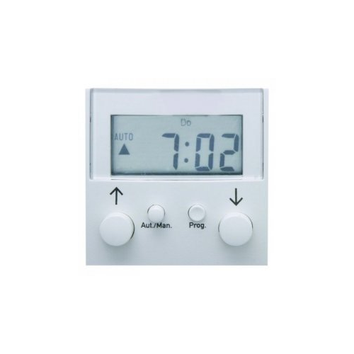  Таймер RolloTec "Easy" с дисплеем цвет: полярная белизна, матовый S.1/B.1/B.3/B.7 Glas Berker 17621909