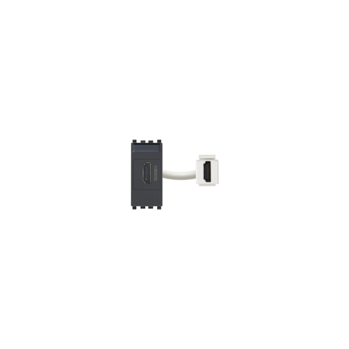  Розетка hdmi, серая Vimar Eikon 20346