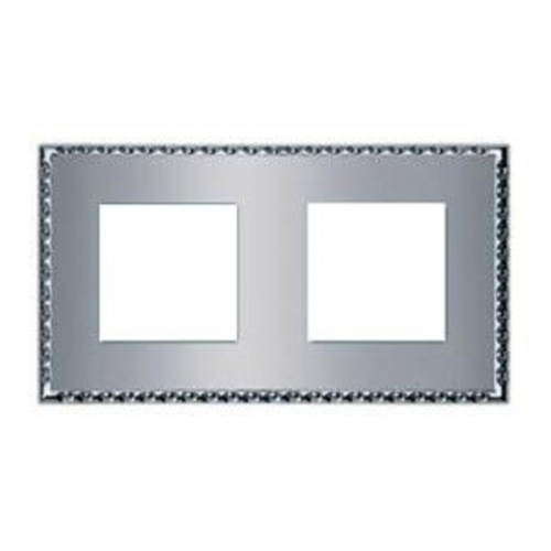  Рамка Toledo Bright chrome 2-постовая Fede FD01212CB
