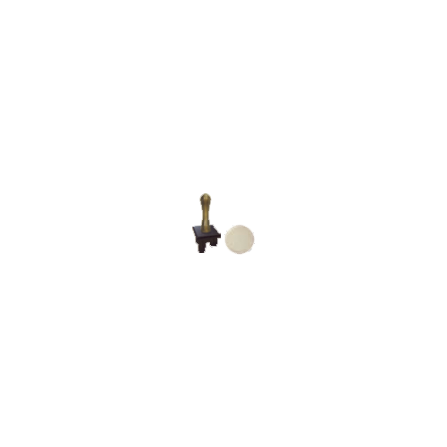  Тумблер , цвет White Decape+black FEDE FD02316BD-M